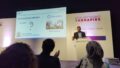 Oliver Spadiut presenting NovoArc’s lipid innovation at Advanced Therapies 2025 in London.
